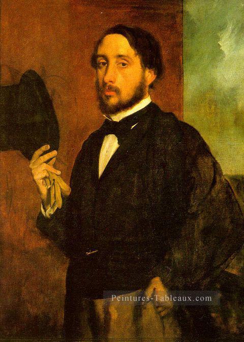 Autoportrait Edgar Degas Peintures à l'huile